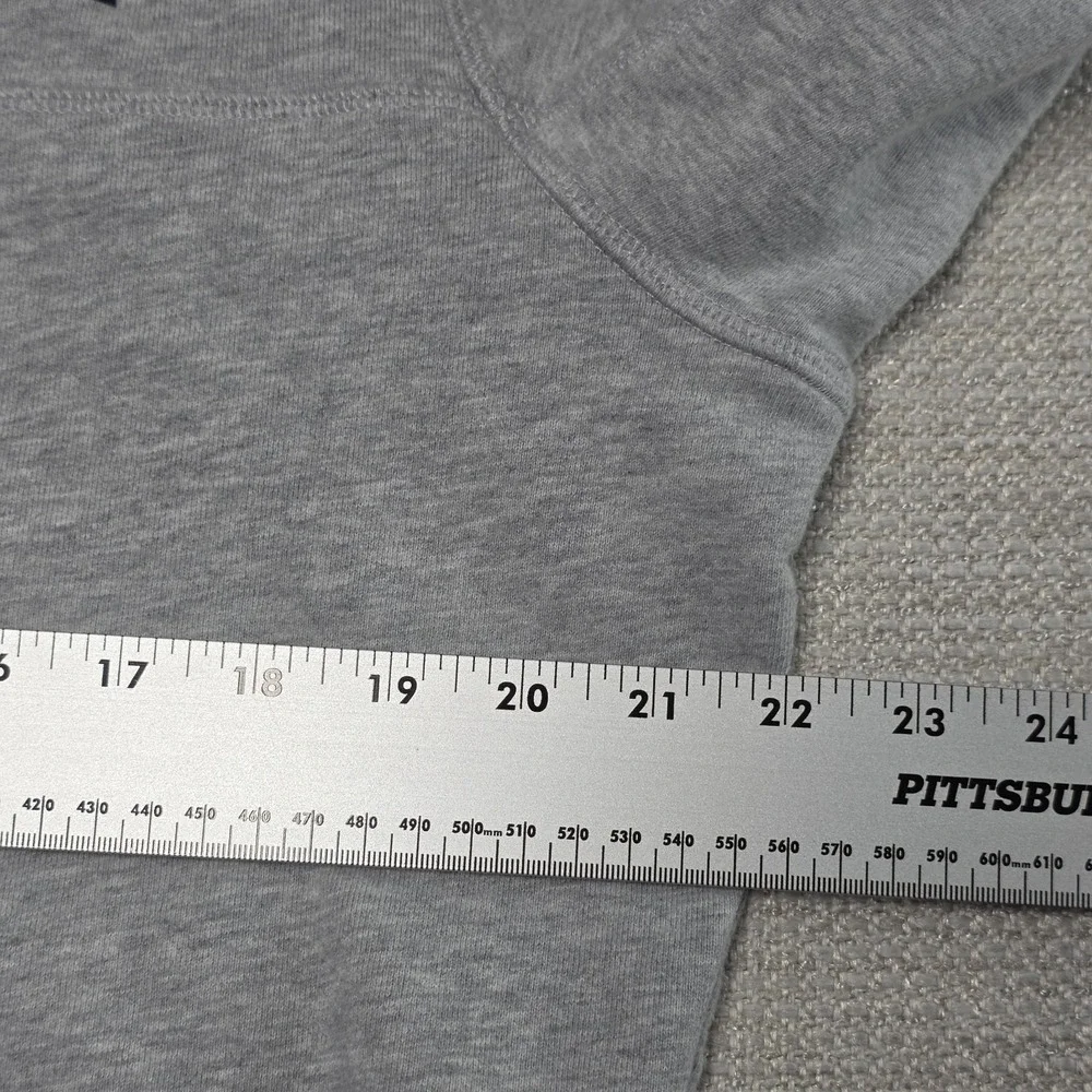 Vineyard Vines Sweater Mens S Gray Collegiate Shep Pullover Zip‎ Mock Sweatshirt